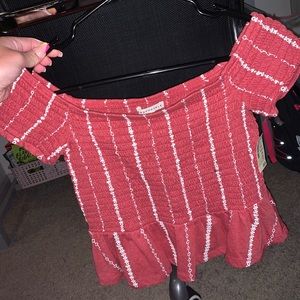 Aeropostale off the shoulder top